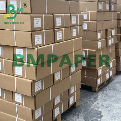 कैश रजिस्टर के लिए 80x80MM 57x50MM सफेद पारभासी पेपर बॉन्ड पेपर