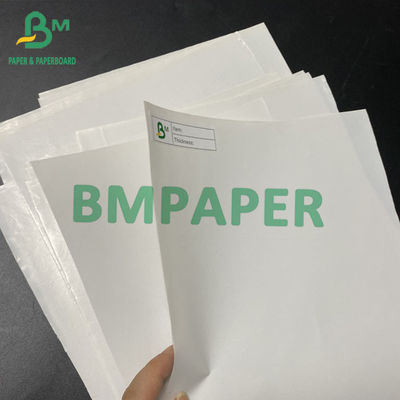 ऑफसेट प्रिंटिंग के लिए 65gsm 70gsm 75gsm व्हाइट बीयर लेबल पेपर 49cm 68cm 75cm