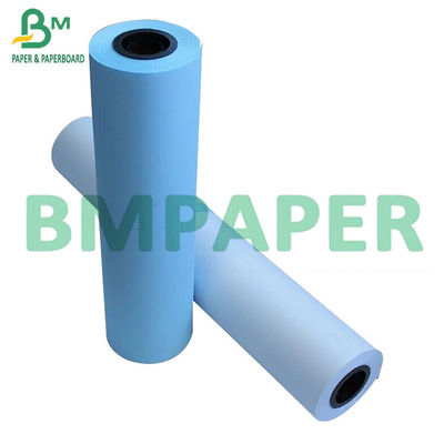 0.91×50m 80gsm ब्लू डिजिटल CAD प्लॉटर पेपर एंड एप्लीकेशन बिल्डिंग ले आउट