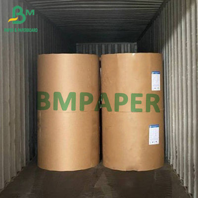 कूलिंग पैड ब्राउन क्राफ्ट पेपर 70gsm 80gsm 90gsm 100gsm हाई वेट स्ट्रेंथ पेपर रोल