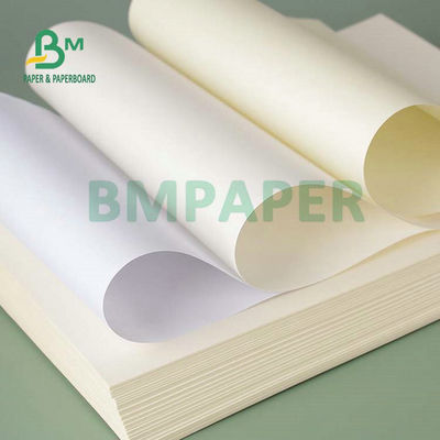 नोटबुक के लिए अनकोटेड येलो बॉन्ड पेपर राइटिंग पेपर 60gsm 70gsm