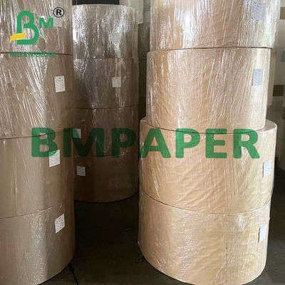 डिस्पोजेबल स्ट्रॉ के लिए 60GSM 120GSM फूड ग्रेड वर्जिन पल्प व्हाइट क्राफ्ट स्ट्रॉ पेपर