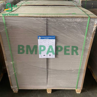 OEM डुप्लेक्स पेपर कार्टन बोर्ड एक तरफ ग्रे एक तरफ लेपित सफेद शीट 200 - 450gsm