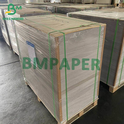 OEM डुप्लेक्स पेपर कार्टन बोर्ड एक तरफ ग्रे एक तरफ लेपित सफेद शीट 200 - 450gsm