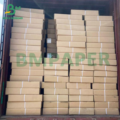 36&quot; X 150' प्लॉटर पेपर रोल 20 एलबी अनकोटेड व्हाइट पेपर 2&quot; कोर रोल्स