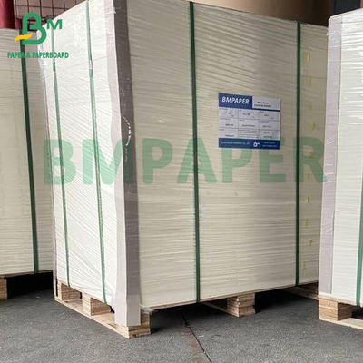 कप कोस्टर के लिए 0.4 - 0.9 मिमी मोटा सादा सफेद कोस्टर बोर्ड 640 X 900 मिमी