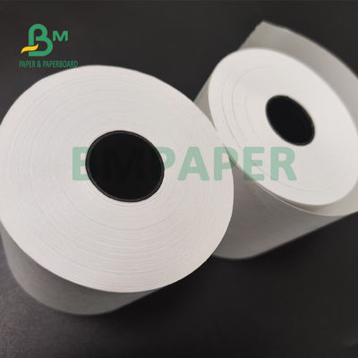 कैश रजिस्टर मशीन 57 x 40 मिमी के लिए 55gsm 60gsm थर्मल प्रिंटर पेपर रोल