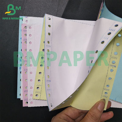 रंग उपलब्ध कार्बन रहित कॉपी पेपर औपचारिक दस्तावेजों के लिए कई 55gsm 60gsm