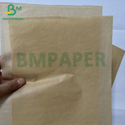 खाद्य बैग कागज 32gsm 40gsm उत्कृष्ट तेल संरक्षण क्राफ्ट पेपर