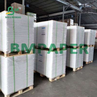 300g 350g 400g खाद्य पैकिंग बॉक्स के लिए सफेद पीई लेपित सी 1 एस पेपर