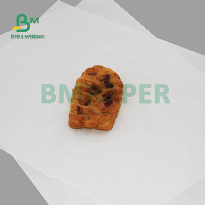 40g/m2 तेल सुरक्षा कागज हैमबर्गर रैपिंग के लिए माइक्रोवेवप्रूफ 500 x 335 मिमी