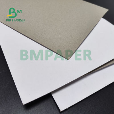 1.5 मिमी 2 मिमी कपड़े बॉक्स के लिए सफेद लेपित डुप्लेक्स बोर्ड 700 x 1020 मिमी