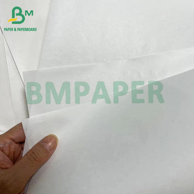 पुनर्नवीनीकरण योग्य 40gsm G1S खाद्य ग्रेड ब्लीच सफेद MG क्राफ्ट पेपर