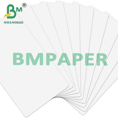 70 - 250g 1 - प्लाई बॉन्ड रसीद थर्मल पेपर कार्ड फॉर टाइम कार्ड 3&quot; x 8&quot;