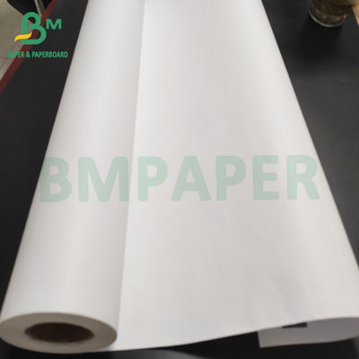 वाइड फॉर्मेट 36 X 300' 24 X 150' प्लॉटर पेपर 20lb CAD बॉन्ड पेपर रोल
