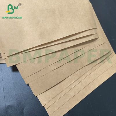 70g 75g 80g ब्राउन पेपर सीमेंट क्राफ्ट पेपर 25kg सीमेंट बैग पेपर