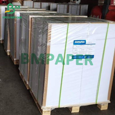 C2S ग्लॉस आर्टबोर्ड हाई बल्क व्हाइट कोटेड टू साइड पेपर 300g 350g 35&quot; x 47&quot; कस्टम साइज