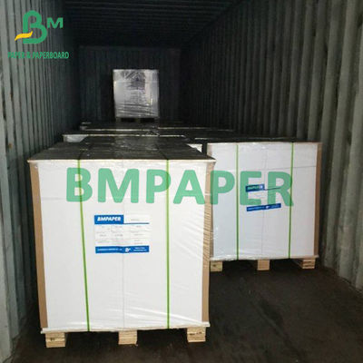 C2S ग्लॉस आर्टबोर्ड हाई बल्क व्हाइट कोटेड टू साइड पेपर 300g 350g 35&quot; x 47&quot; कस्टम साइज