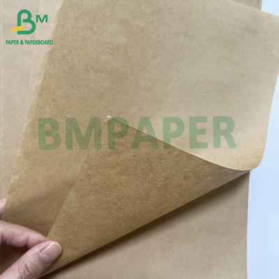 चिकनी पुनर्नवीनीकरण योग्य क्राफ्ट रंग 45gsm 80gsm खाद्य पैकिंग पेपर रोल