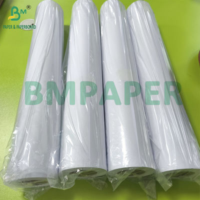 24 X 150 सीएडी पेपर रोल, 20 पाउंड बॉन्ड पेपर 2&quot; कोर सीएडी स्याही जेट प्रिंटिंग