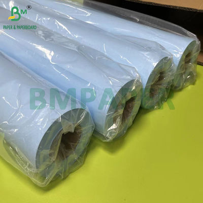 डबल साइड्स ब्लू 80 ग्राम इंजीनियरिंग डिजाइन ब्लू पेपर रोल 24 &quot;x 50 गज