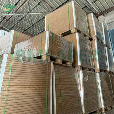 2 मिमी 2.5 मिमी एक तरफ नीला लेमिनेटेड ग्रे बैकबोर्ड उपहार बॉक्स के लिए 31 X 43 इंच