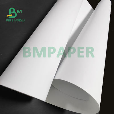 108GSM 180GSM ग्राफिक्स प्रिंटिंग के लिए लेपित प्लॉटर बॉन्ड पेपर रोल 36' X 50m