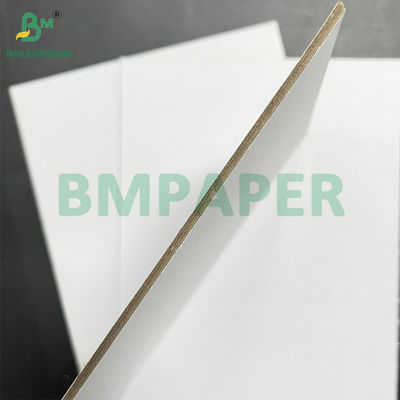 ग्रे कोर दो तरफ सफेद लेपित डुप्लेक्स 3 मिमी मोटी Lamanited बोर्ड शीट में