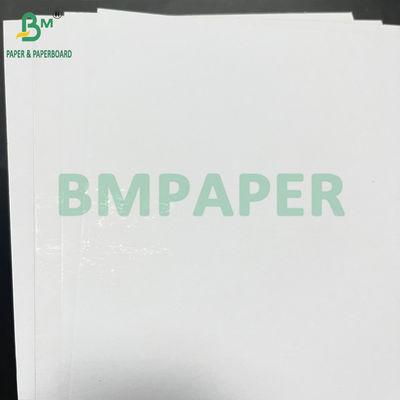 उच्च कठोरता 1.2 मिमी ग्रे कोर दोनों पक्ष सफेद मोटी बोर्ड चमकदार सतह