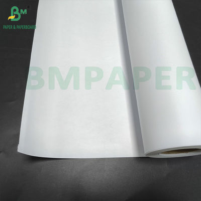 रोल व्हाइट ड्राइंग पेपर 20# 48 इन X 50 Yds CAD बॉन्ड पेपर अनकोटेड