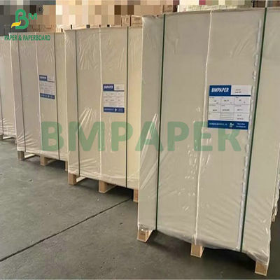 मुद्रण के लिए 80 ग्राम 90 ग्राम लेपित एक तरफ पेय बोतल लेबल कागज 37 &quot;x 23&quot;