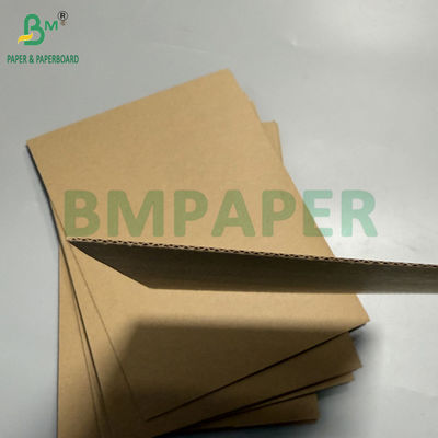 3 प्लाई सूक्ष्म नालीदार कार्डबोर्ड शीट क्राफ्ट ब्राउन एन फ्लूट जी फ्लूट 70 X 100 सेमी