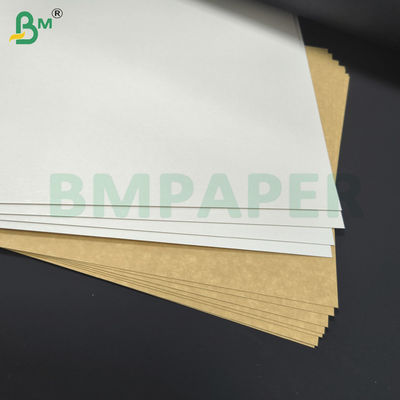 खाद्य ग्रेड 270g ब्राउन बैक व्हाइट टॉप कोटेड डुप्लेक्स बोर्ड फॉर फूड बॉक्स