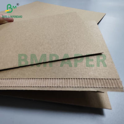 क्राफ्ट ब्राउन नालीदार कागज बोर्ड N लॉजिस्टिक्स पैकेजिंग के लिए फ्लोट 70 X 100 सेमी