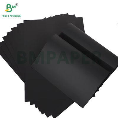 400GSM ब्लैक पेपर फॉर फोटो एल्बम 700 X 1000 मिमी अच्छी कठोरता वर्जिन पल्स