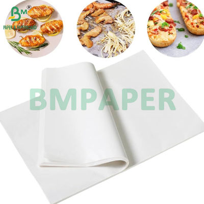 40GSM नॉन-स्टिक सैंडविच लपेटने के लिए वसा प्रतिरोधी बेकरी पेपर 20' x 28'