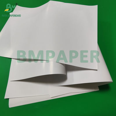 80gsm 120gsm C1S चमकदार लेपित कला कागज लेबल के लिए अच्छी मुद्रण क्षमता 70 x 100 सेमी
