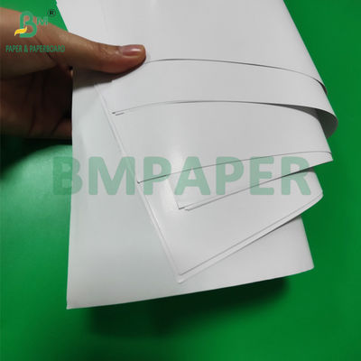 80gsm 120gsm C1S चमकदार लेपित कला कागज लेबल के लिए अच्छी मुद्रण क्षमता 70 x 100 सेमी