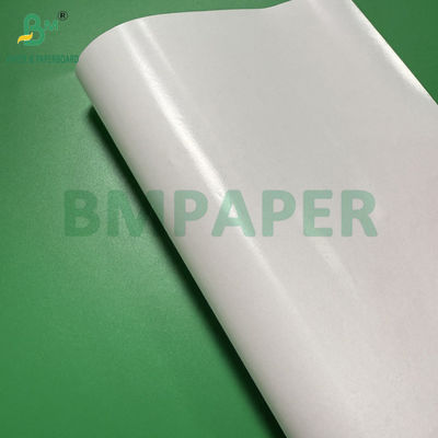 1 साइड पीई लेपित कागज सफेद क्राफ्ट पेपर 40g + 10g आकार 36 X 25 इंच