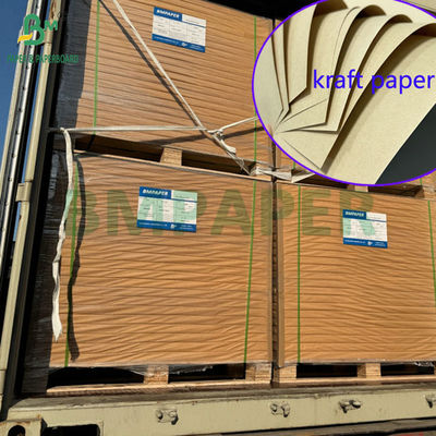 36&quot; X 1200 फीट 120 ग्राम 150 ग्राम कुरियर बैग के लिए अनब्लीच्ड क्राफ्ट पेपर