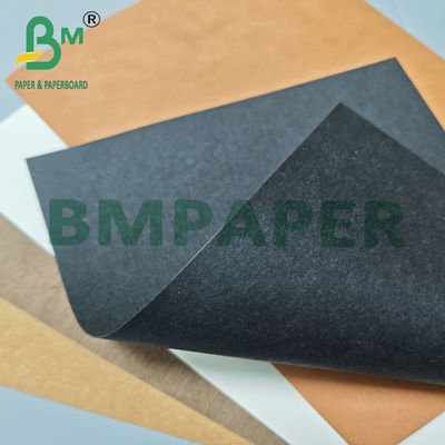 0.3mm 0.7mm हल्का भूरा खाद्य भंडारण के लिए टिकाऊ पुनः प्रयोज्य क्राफ्ट टेक्स पेपर