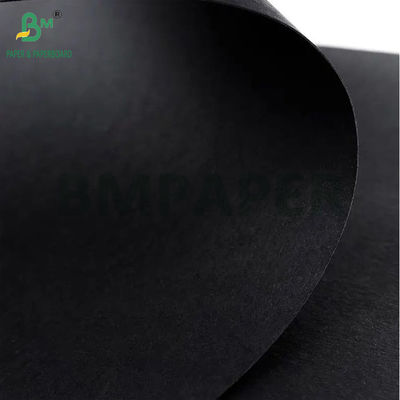 सौंदर्य प्रसाधनों के लिए 1 मिमी 1.5 मिमी काली कार्डस्टॉक पेपर शीट बॉक्स 70 X 100 सेमी ठोस