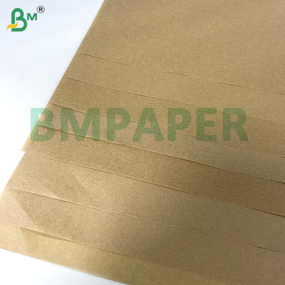 ब्राउन क्राफ्ट सिलिकॉन लेपित रिलीज़ पेपर 80gsm लेबल और वसा प्रतिरोधी अनुप्रयोगों के लिए