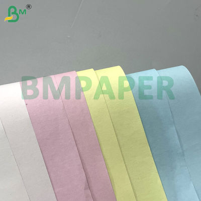 60g 70g कार्बनलेस कॉपी पेपर रोल CB CFB CF पीओएस रसीद के लिए कंप्यूटर लिस्टिंग पेपर