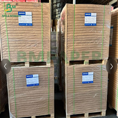 खाद्य बैग के लिए 50 ग्राम 60 ग्राम Greaseproof PE Coated Brown Kraft Paper 70 सेमी चौड़ाई