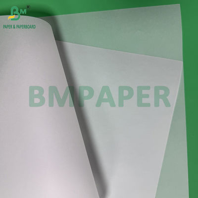 180gsm ट्रेसिंग पेपर रोल बड़े प्रारूप के प्रिंटर के लिए अर्ध पारदर्शी प्लॉटर पेपर