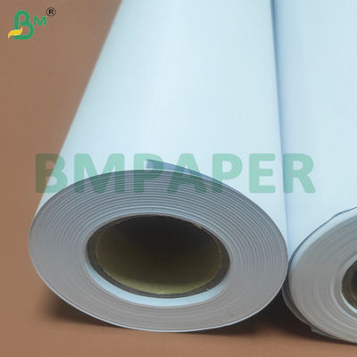 80gsm बड़े प्रारूप का सीएडी प्लॉटर प्रिंटिंग पेपर रोल 610mm*100m