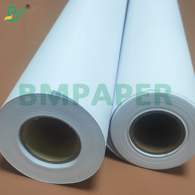 80gsm बड़े प्रारूप का सीएडी प्लॉटर प्रिंटिंग पेपर रोल 610mm*100m