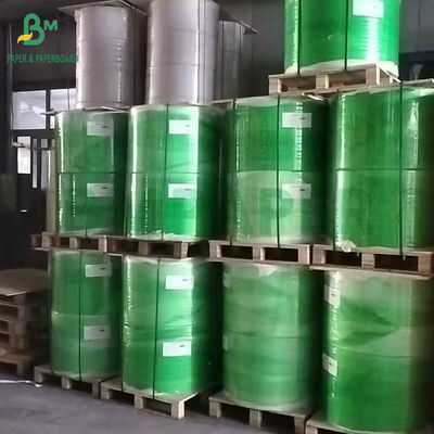 50GSM - 80GSM ब्लैक इमेज ब्लू इमेज कार्बनलेस कॉपी पेपर रोल 44 सेमी 65 सेमी