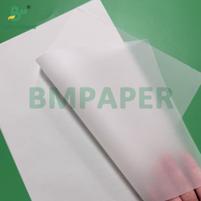 50 ग्राम 55 ग्राम पारदर्शी ट्रेसिंग पेपर प्लॉटर पेपर 31" X 20" रिम पैक